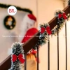 Set 3/5 Dây Kim Tuyến Giả Dây Chồn Trang Trí Noel Tết - Dây Quấn Cây Thông, Decor Phòng Khách, Cửa Hàng 45k 8