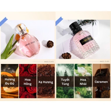 Set 4 chai nước hoa nữ Angel Elves 30ml - Hộp quà tặng thơm lâu, giảm giá 183k 4 Set 4 chai nước hoa nữ Angel Elves 30ml - Hộp quà tặng thơm lâu, giảm giá 183k 4