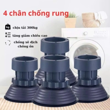 Set 4 Chân Kê Máy Giặt Tủ Lạnh Chống Rung Lắc - Giá Siêu Ưu Đãi 49.000 VNĐ 2