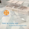Set 4 hũ đựng gia vị nhà bếp kèm muỗng nhựa Việt Nhật cao cấp an toàn, giá 35.000 VND 2