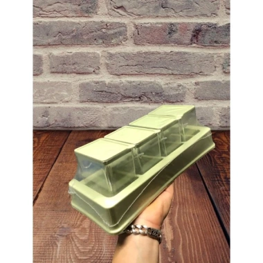 Set 4 hũ đựng gia vị nhà bếp kèm muỗng nhựa Việt Nhật cao cấp an toàn, giá 35.000 VND 9