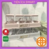 Set 4 hũ lọ nhựa cao cấp đựng gia vị bột canh, mỳ chính, hạt nêm kèm muỗng - 32.000đ