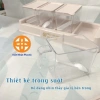 Set 4 hũ lọ nhựa cao cấp đựng gia vị bột canh, mỳ chính, hạt nêm kèm muỗng - 32.000đ 2