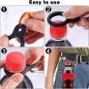 Set 4 Kẹp Bình Nước Silicon Nhiều Màu - Dễ Dàng Gắn Cho Leo Núi & Cắm Trại 2