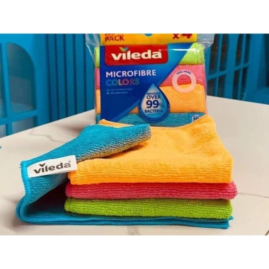 Sét 4 khăn lau đa năng VILEDA Microfiber mềm dẻo - Nhập Đức, giảm còn 81.000₫ 9 Sét 4 khăn lau đa năng VILEDA Microfiber mềm dẻo - Nhập Đức, giảm còn 81.000₫ 9