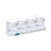 Set 4 lọ đựng gia vị Hokori Nhật, nắp đậy tiện dụng kèm thìa - chỉ 44.900₫ 6