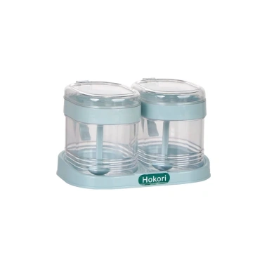 Set 4 lọ đựng gia vị Hokori Nhật, nắp đậy tiện dụng kèm thìa - chỉ 44.900₫