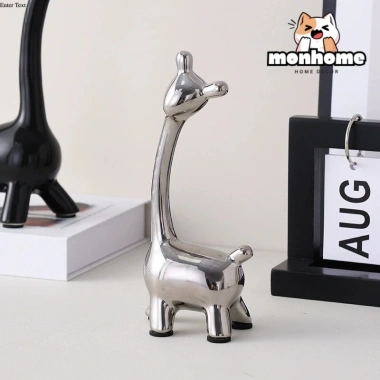 Set 4 Tượng Hươu Cao Cổ - Trang Trí Phòng Khách, Bàn Trưng Bày, Giá Ưu Đãi 224,480₫