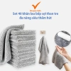 Set 40 khăn lau bếp sợi than tre đa năng Siêu thấm hút, kháng khuẩn, chỉ 37.000₫