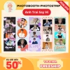 Set 5 ảnh photobooth Say Hi 5x15cm - Anh Trai Quang Hùng, MasterD, Hiếu, Rhyder, Captain, giá 14.976₫ 8