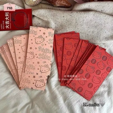 Set 5 Bao Lì Xì Hello Kitty Siêu Hot 2.026 Giá chỉ 18.699 VND Mua ngay giảm giá
