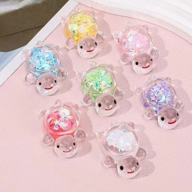 Set 5 Charm Rùa biển trong suốt phát sáng Đồ chơi trẻ em Bbkids giá ưu đãi 14.250₫