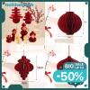 Set 5 Đèn Lồng Tổ Ong Nhỏ - Phụ Kiện Treo Trang Trí Lễ Tết Giá Ưu Đãi 49k 2