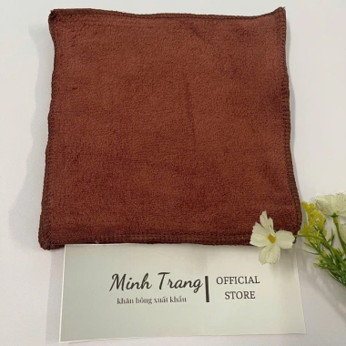 Set 5 khăn microfiber 20x20cm đa năng, không ra bông, không ra màu - chỉ 15.000₫