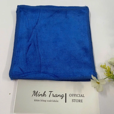 Set 5 khăn microfiber 20x20cm đa năng, không ra bông, không ra màu - chỉ 15.000₫