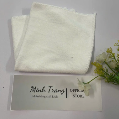 Set 5 khăn microfiber 20x20cm đa năng, không ra bông, không ra màu - chỉ 15.000₫