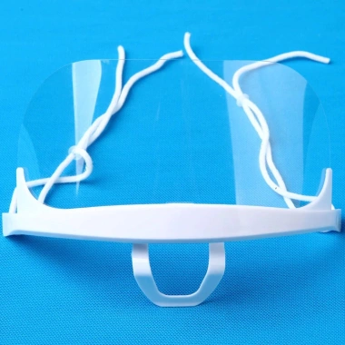 Set 5 khẩu trang nhựa che miệng - Giao tiếp, chế biến thực phẩm, phun xăm, spa - Giá 5.500đ