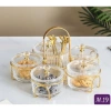 Set 5 Khay Đựng Mứt Quai + Hũ Tết Núm Gấu Dễ Thương, Khung Cung Tròn - 145.600₫ 8
