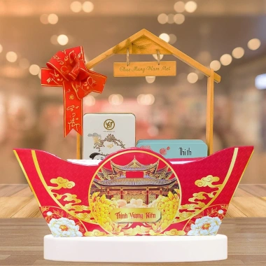SET 5 KHAY THUYỀN Giỏ Đựng Quà Tết 2.026 Bền Đẹp Giá Tốt Sỉ Lẻ Số Lượng Lớn Đại Lý
