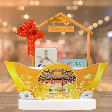 SET 5 KHAY THUYỀN Giỏ Đựng Quà Tết 2.026 Bền Đẹp Giá Tốt Sỉ Lẻ Số Lượng Lớn Đại Lý