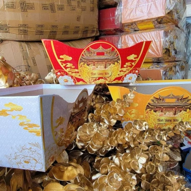 SET 5 KHAY THUYỀN Giỏ Đựng Quà Tết 2.026 Bền Đẹp Giá Tốt Sỉ Lẻ Số Lượng Lớn Đại Lý