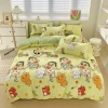 Set 5 món Chăn Phao Trần bông dày kèm Ga & Vỏ Gối cotton poly - Đa màu, mềm, giá 190k 5