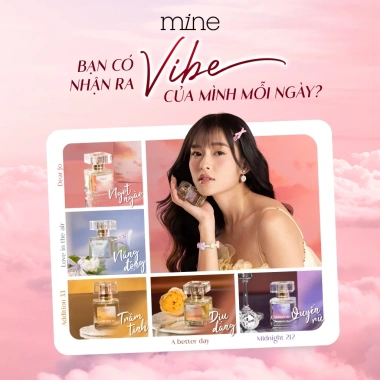 Set 5 mùi nước hoa 2ml + box lưu hương 8h Nước hoa Mine thơm lâu, ngọt ngào, nữ tính, năng động, giá 169k