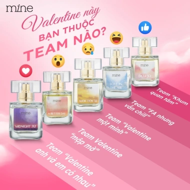 Set 5 mùi nước hoa 2ml + box lưu hương 8h Nước hoa Mine thơm lâu, ngọt ngào, nữ tính, năng động, giá 169k