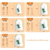 Set 5 Túi Nhựa Dây Rút Trong Suốt Đựng Giày và Quần Áo Du Lịch Tiện Lợi 7