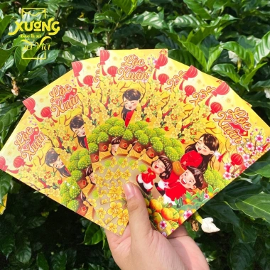 Set 50-100 Bao Lì Xì Tết 2.026 - Hoạ Tiết Đẹp, Giá Rẻ 25.000 VNĐ