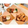 Set 50 Hộp Giấy Kraft Nắp Gài Dày Dặn, Thân Thiện Môi Trường - Đựng Bún, Mì, Salad cho Nhà Hàng, Quán Ăn - 130.000₫ 4