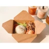 Set 50 Hộp Giấy Kraft Nắp Gài Dày Dặn, Thân Thiện Môi Trường - Đựng Bún, Mì, Salad cho Nhà Hàng, Quán Ăn - 130.000₫ 9