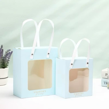 Set 50 Hộp Quà Tặng Cửa Sổ Mica và Dây Quai Cói - Quà Tết, Sinh Nhật, Valentine Giá 109k 10 Set 50 Hộp Quà Tặng Cửa Sổ Mica và Dây Quai Cói - Quà Tết, Sinh Nhật, Valentine Giá 109k 10