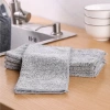 Sét 50 khăn than tre 20x20 & 25x25 cm - 2 mặt lông mềm mại, thấm hút tốt, 26.200₫