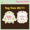 Set 50 Tag treo 20/11 Tag ngày Nhà giáo Việt Nam - Giá chỉ 89.000 VND
