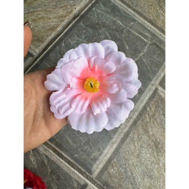 Set 5c Đầu Bộng Hoa Trà Nhật - Trang Trí Cổng Cưới, Giỏ Quà Tết, Hộp Đựng Mỹ Phầm, HOA GIÁ, HOA LỤA, Giá 15.500₫