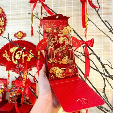Set 6 Bao Lì Xì 3D Popup Độc Đáo Bính Ngọ Tết Việt Nam - Mới Nhất 2.026 Giá 21.734₫