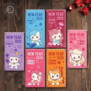 Set 6 Bao Lì Xì Tết Bính Ngọ 2.026 - Hoạ Tiết Độc Đáo, Thiết Kế Độc Quyền, Giấy C150 Cán Màng Mịn Cao Cấp - Giá 45.000 9 Set 6 Bao Lì Xì Tết Bính Ngọ 2.026 - Hoạ Tiết Độc Đáo, Thiết Kế Độc Quyền, Giấy C150 Cán Màng Mịn Cao Cấp - Giá 45.000 9