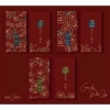 Set 6 Bao Lì Xì Tết Gấm Hoa 2.026 - Thiết kế sang trọng, tinh tế, chỉ 17.000đ