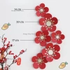 Set 6 Bông Hoa Mai Nhụy Vàng Kim Dán Tường Trang Trí Tết, Giá 55.000 2