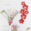 Set 6 Bông Hoa Mai Nhụy Vàng Kim Dán Tường Trang Trí Tết, Giá 55.000 7