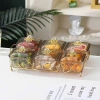 Set 6 Khay Đựng Mứt Hình Vuông Hũ Nắp Núm Dễ Thương Bánh Kẹo Tết Giá 145k 8