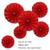 Set 6 Quạt Giấy Đỏ + Dải Giấy Gợn Sóng Trang Trí Tết 2.026, Giá 19.000₫ 7