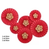 Set 6 Quạt Hoa Giấy Đỏ Trang Trí Tết - Giảm Giá Đặc Biệt 19.800₫, Giá Gốc 23.760₫ 2
