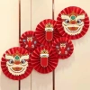 Set 6 Quạt Hoa Giấy Đỏ Trang Trí Tết - Giảm Giá Đặc Biệt 19.800₫, Giá Gốc 23.760₫ 4