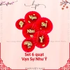 Set 6 Quạt Trang Trí Tết Mẫu Mới 2.026 – Quạt Đỏ Decor Bính Ngọ Giá Chỉ 44.999₫ 7