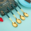 Set 6 Thìa Muỗm Ăn Cơm Dễ Thương và Hộp Đựng Xinh, Muỗng Mạ Vàng Cho Bé Ăn Dặm 23.000₫ 5