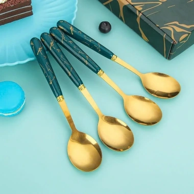 Set 6 Thìa Muỗm Ăn Cơm Dễ Thương và Hộp Đựng Xinh, Muỗng Mạ Vàng Cho Bé Ăn Dặm 23.000₫ 7
