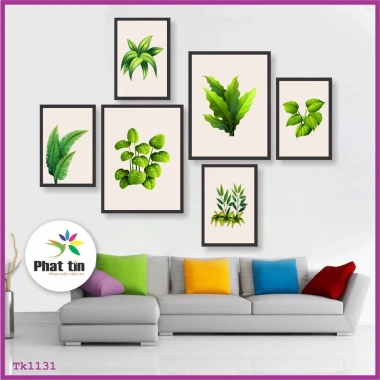 Sét 6 tranh decor dán tường formex đa kích thước - Giá chỉ 85.400 VND, giảm 22% 5
