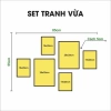 Set 6 tranh thần tài tết 2.026 may mắn, formex dán tường kèm keo, còn 96.000đ 4